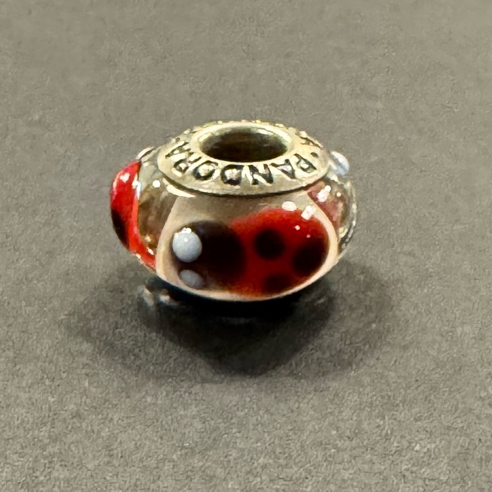 Pandora Ladybug 🐞 Murino glass charm
